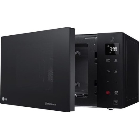LG MH6535GIS Mikrobølgeovn Over komfuret 1000W 25l Sort